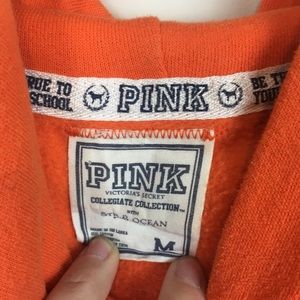 Pink Illinois Collegiate Sweatshirt M Orange